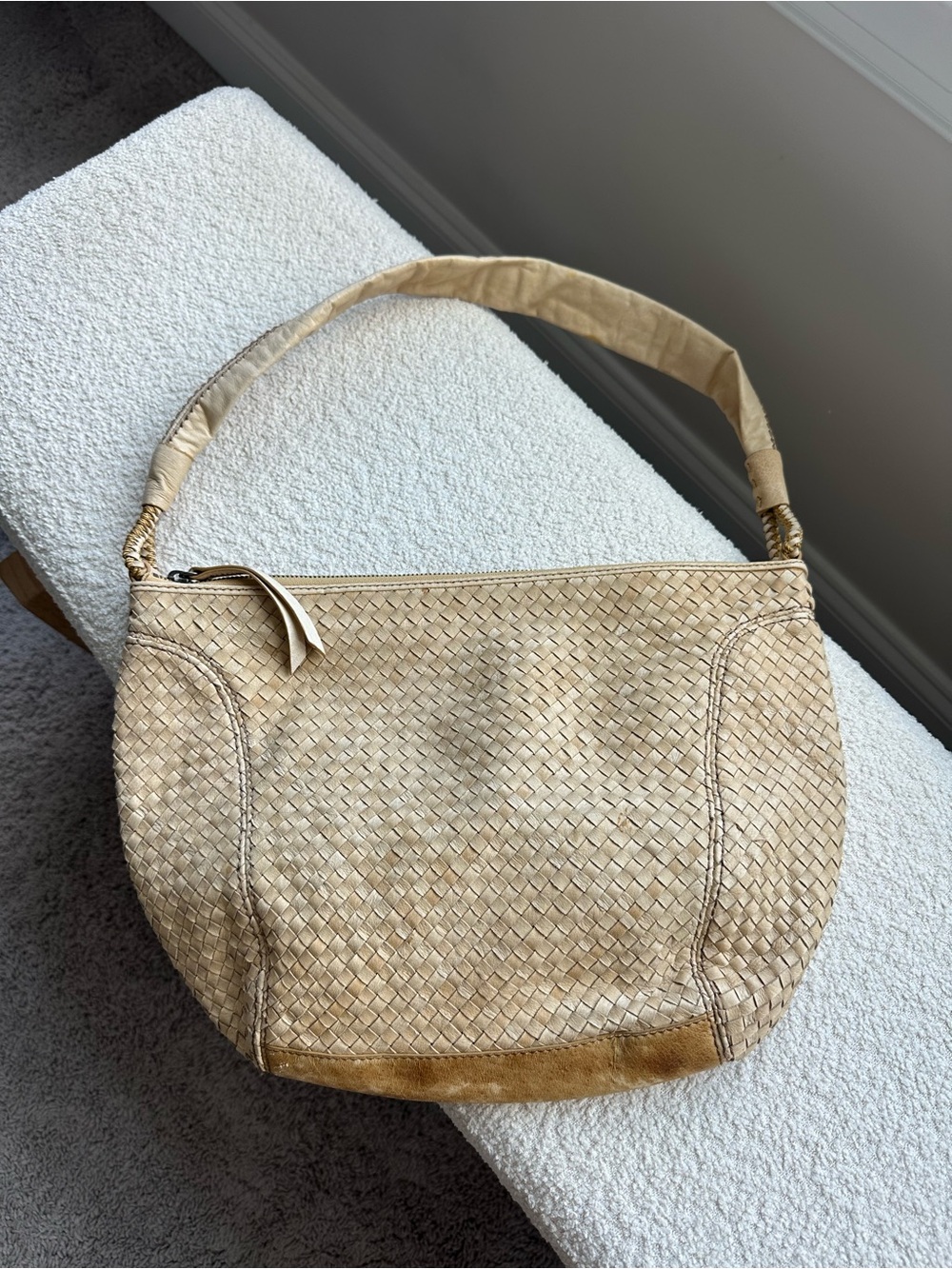 The Sak Vintage Y2K Pig Leather Hobo Bag